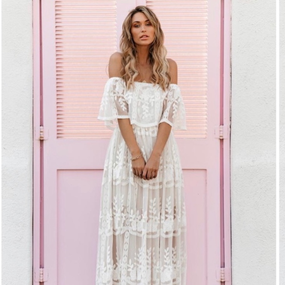 NEW! Vici Our Together is Forever Maxi Dress